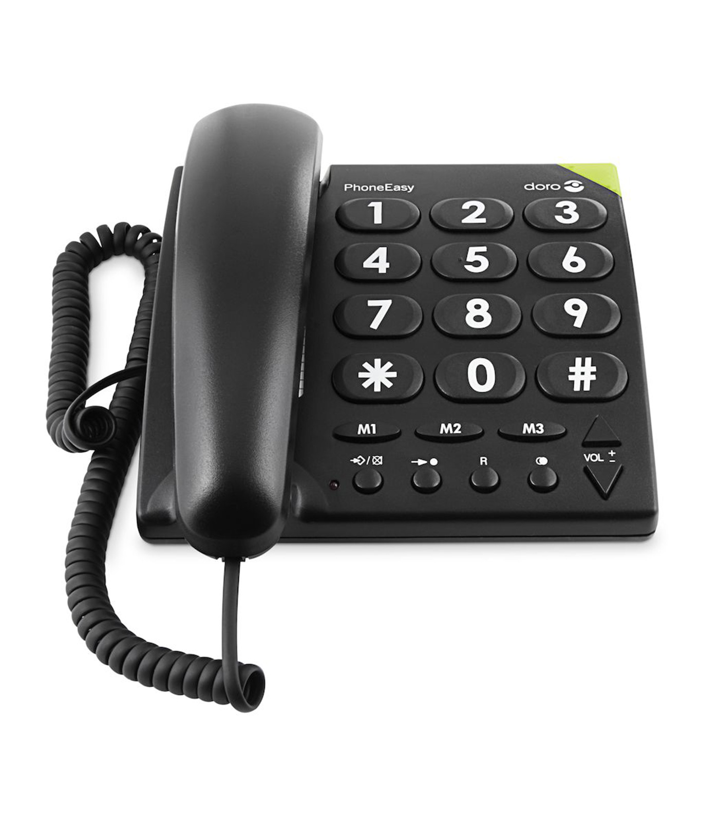 DORO PhoneEasy 311c schwarz Telefon/Großstasten