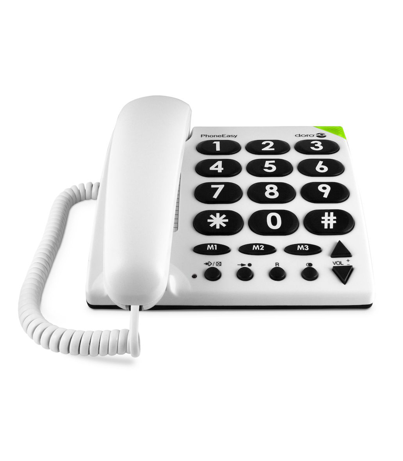 DORO PhoneEasy 311c weiss Telefon/Großstasten