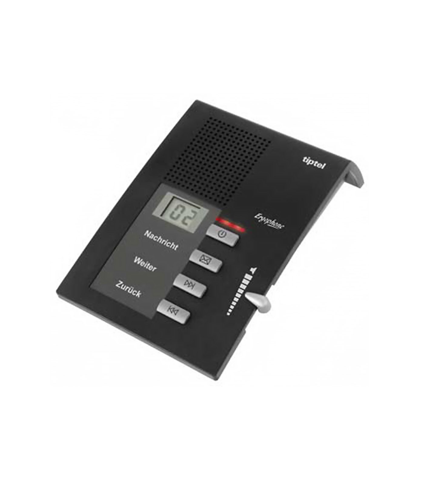 tiptel Ergophone 307, einfach zu bedienender ergonomischer Anrufbeantworter
